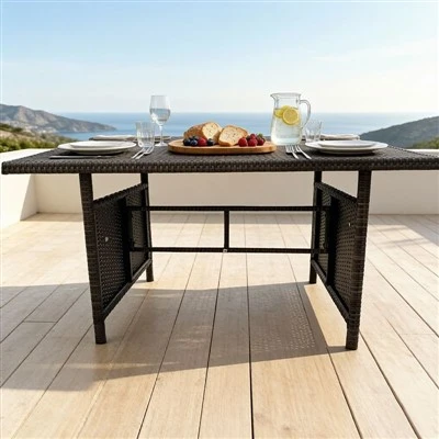 Patio Wicker Tablo Gastronomie